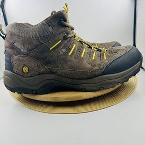 COLEMAN XCAVATE Hiking Boots Sz 13M Brown Suede Leather Outdoor Camping Shoes
